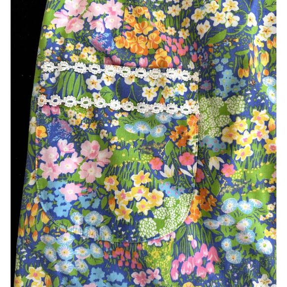 Vintage 80s Sandpiper Classics Pastel Cottagecore Floral Skirt size Womens 16 - Picture 6 of 10